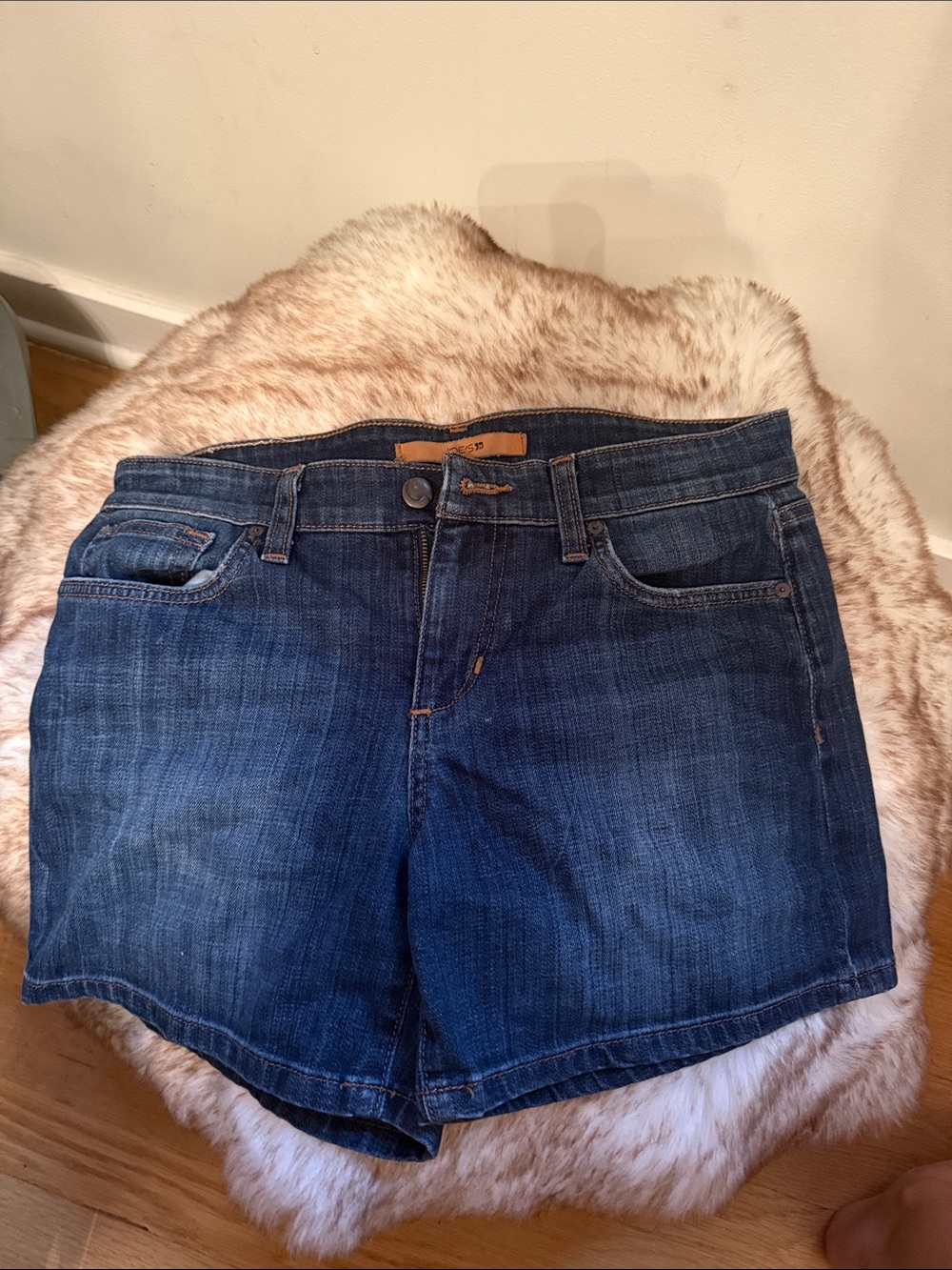 Joe's Jeans Dark Blue Denim Cutoff Shorts